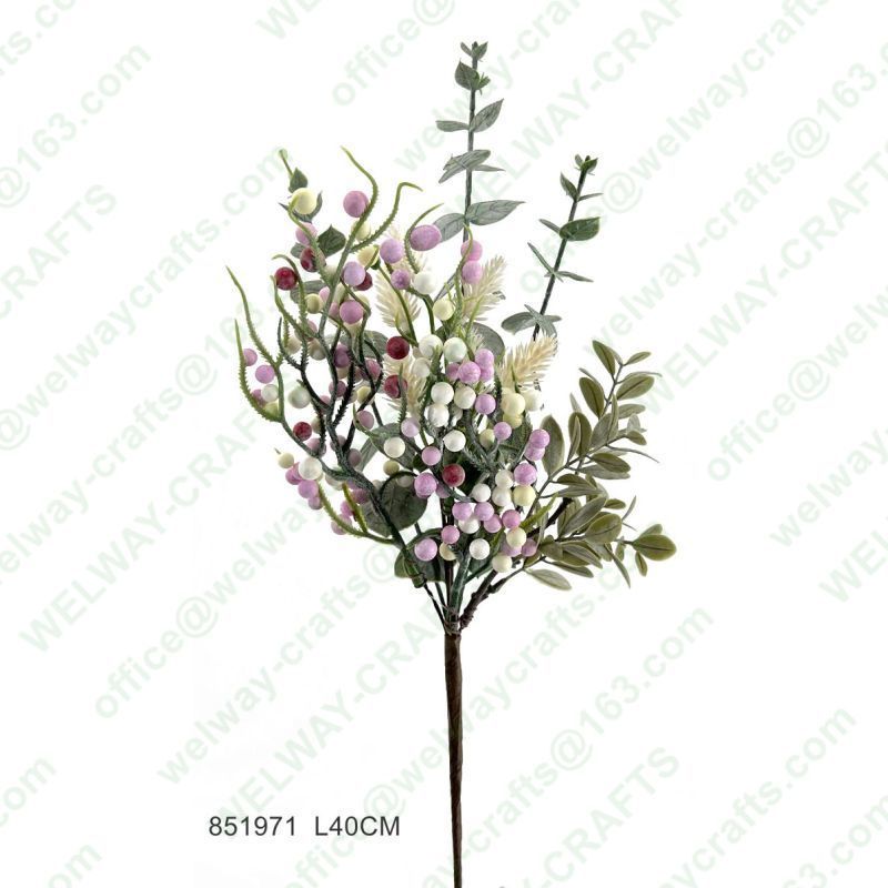 40cm spring berry spray