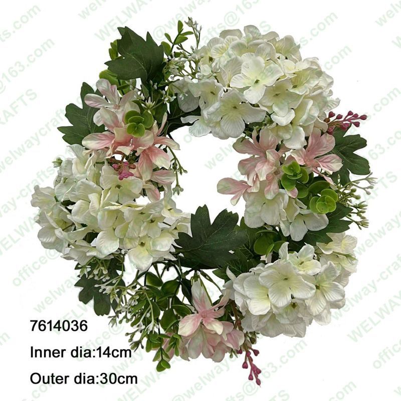 30cm hydrangea wreath