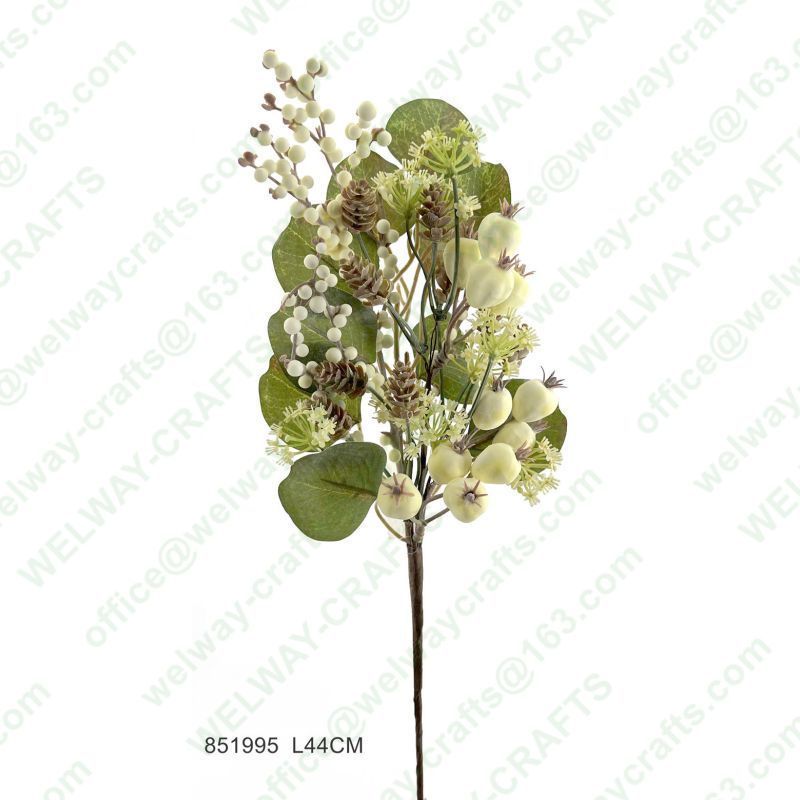 45cm spring berry spray
