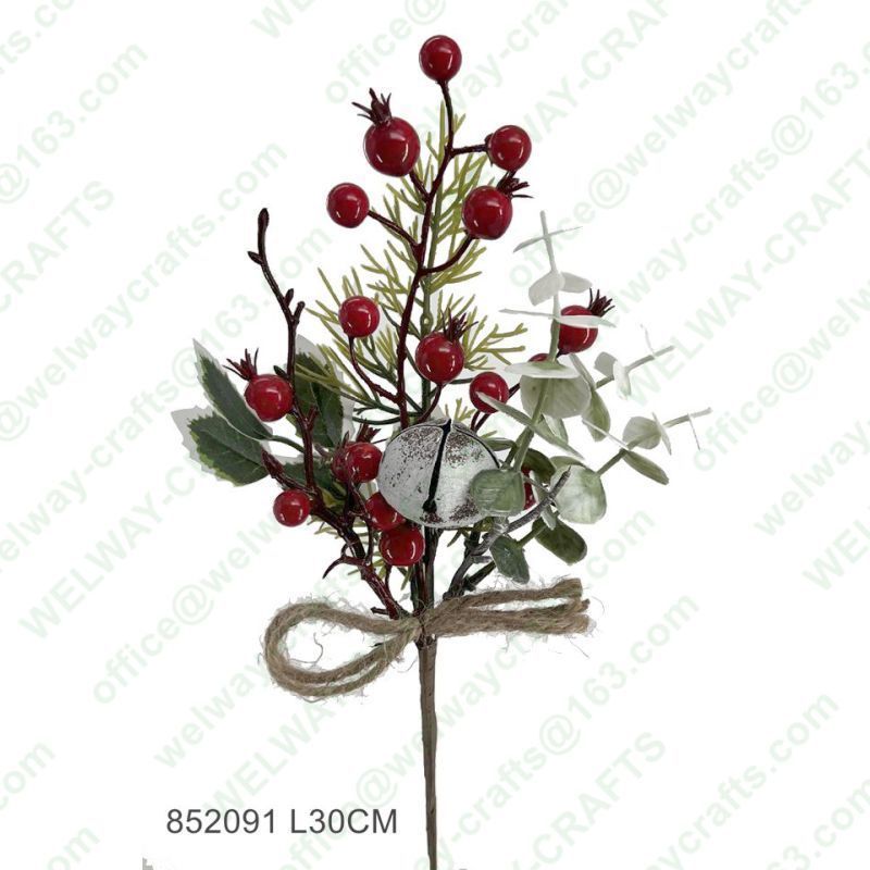 30cm  Christmas berry pick