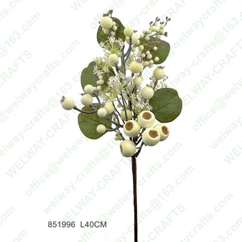 57cm spring berry spray