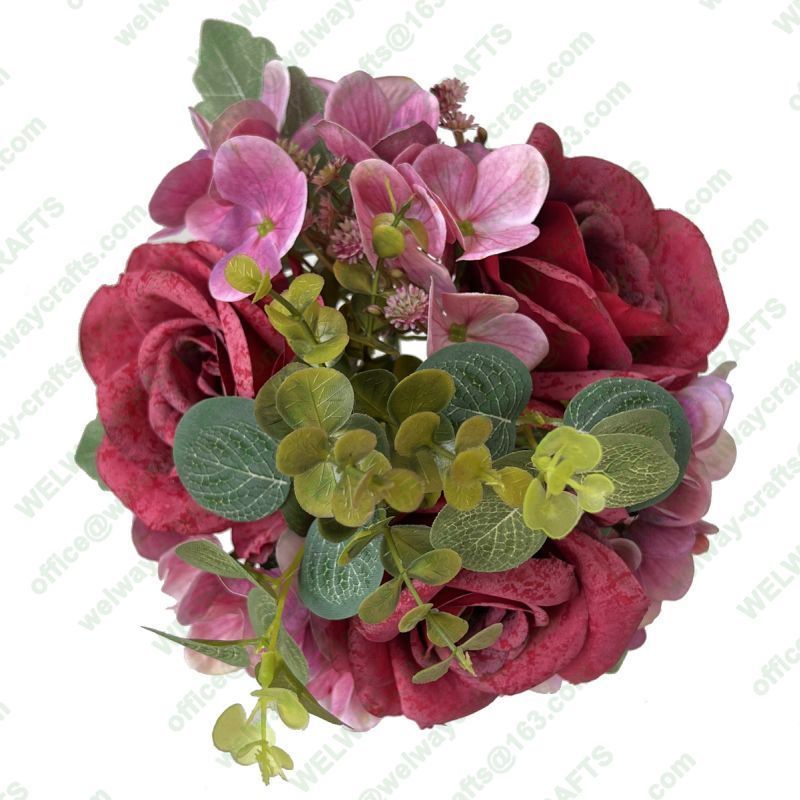 36cm rose hydrangea bouquet