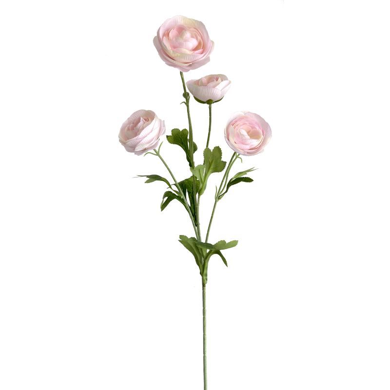 78cm ranunculus stem 4 heads