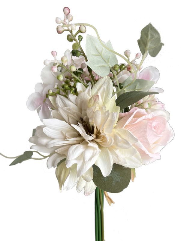 33cm dahlia rose bouquet