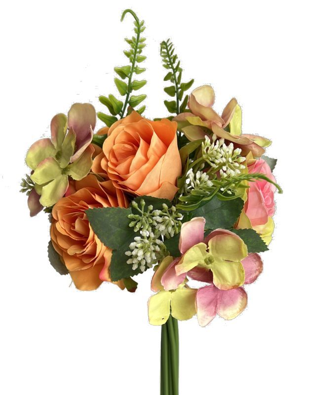 32cm rose hydrangea bouquet