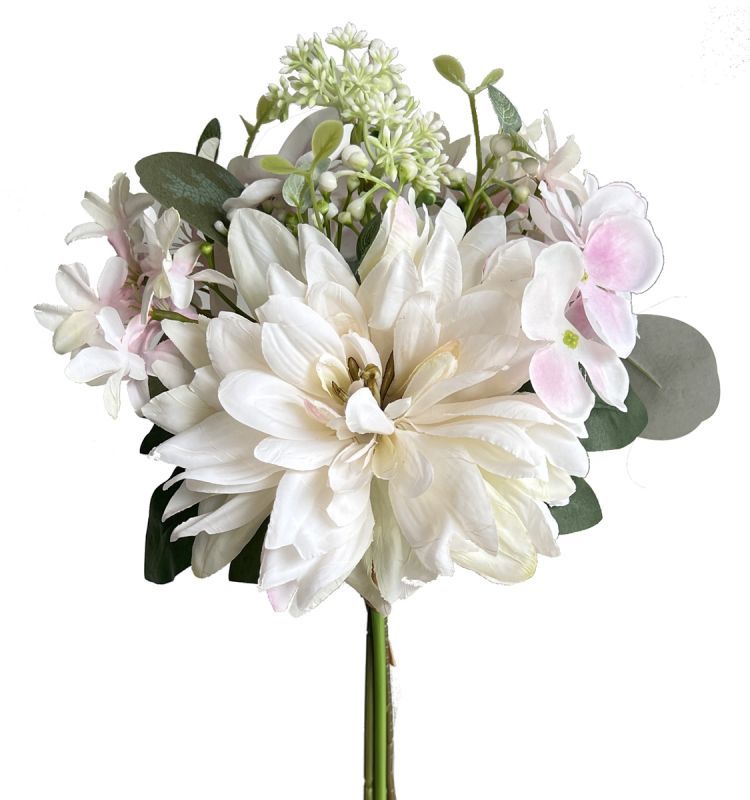 33cm dahlia hydrangea bouquet