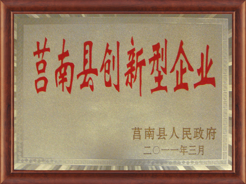 Innovative Enterprise in Junan County Innovative Enterprise in Junan County