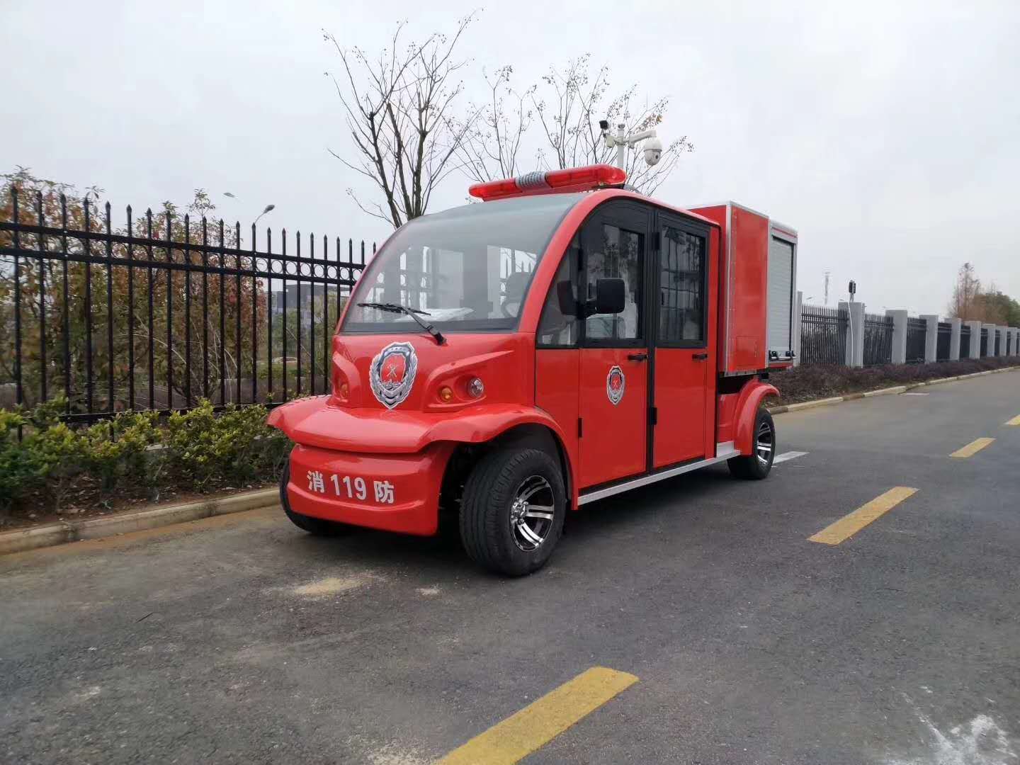4座500L電動(dòng)消防車(chē)