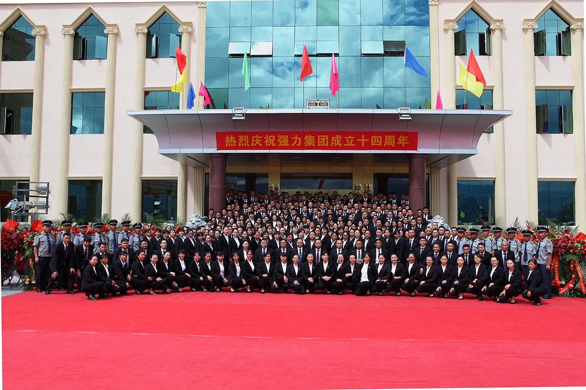 临沧凯发K8国际集团举行成立十四周年庆典