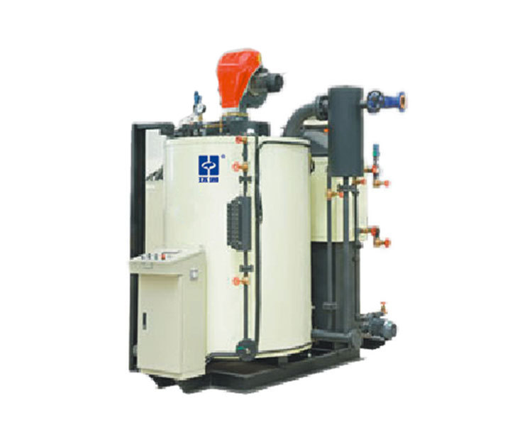 Cross-flow steam/hot water boiler