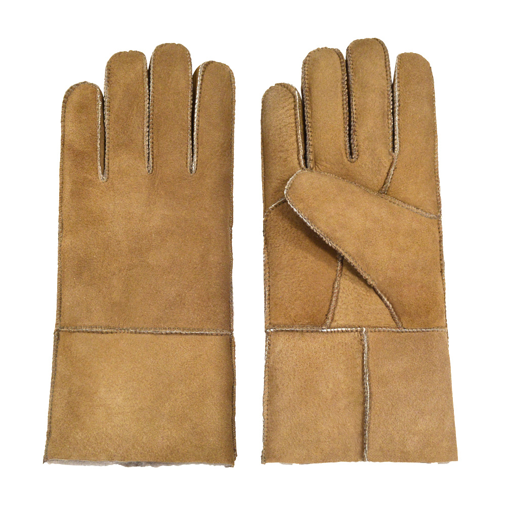 Winter Warm Gloves Genuine Sheepskin Leather Full Fingers Driving Gloves Winter Warm Gloves Genuine Sheepskin Leather Full Fingers Driving Gloves