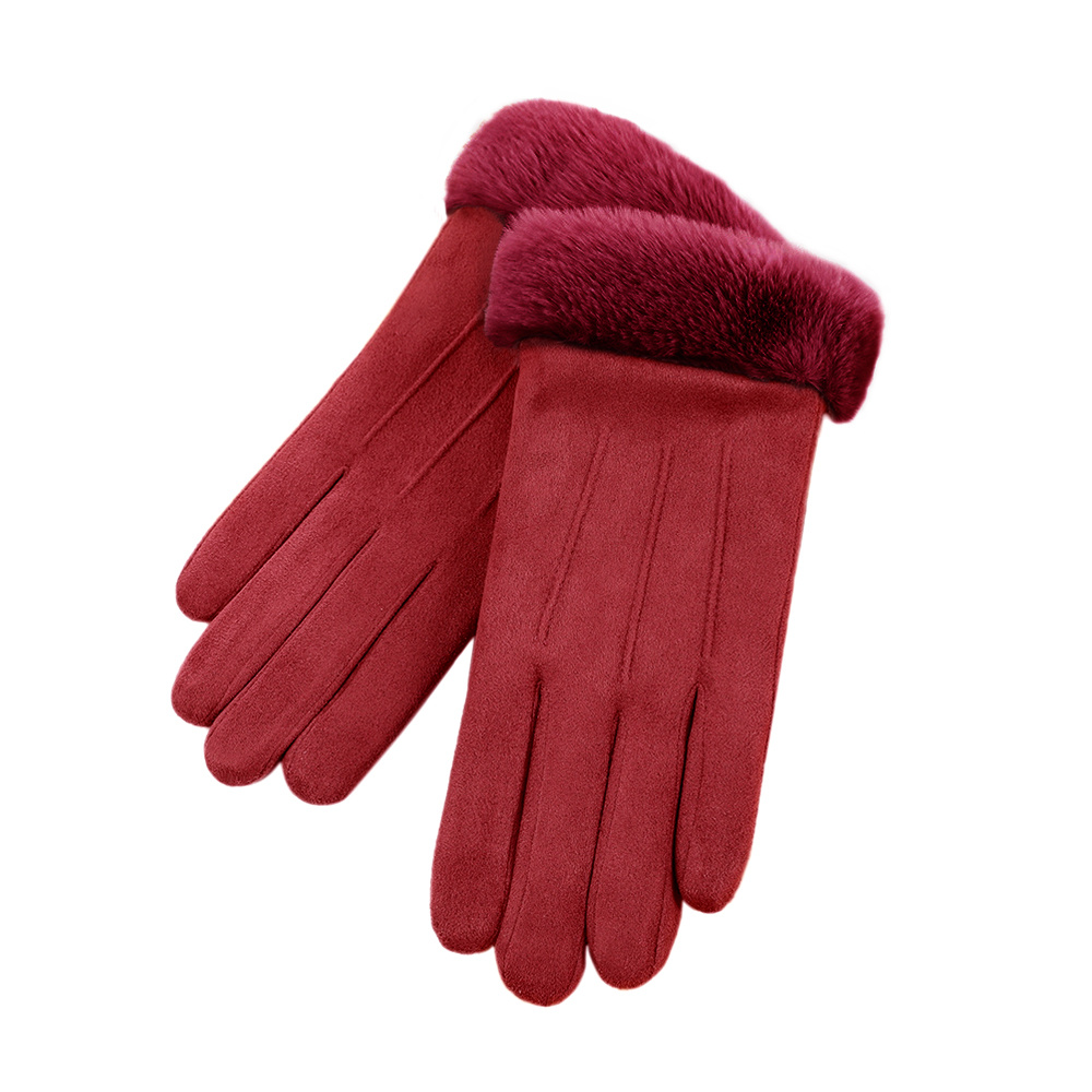 Fashion Suede Gloves for Winter Fashion Suede Gloves for Winter