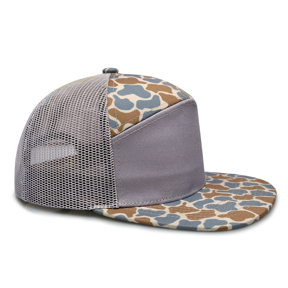 7panel mesh flat brim hat 7panel mesh flat brim hat
