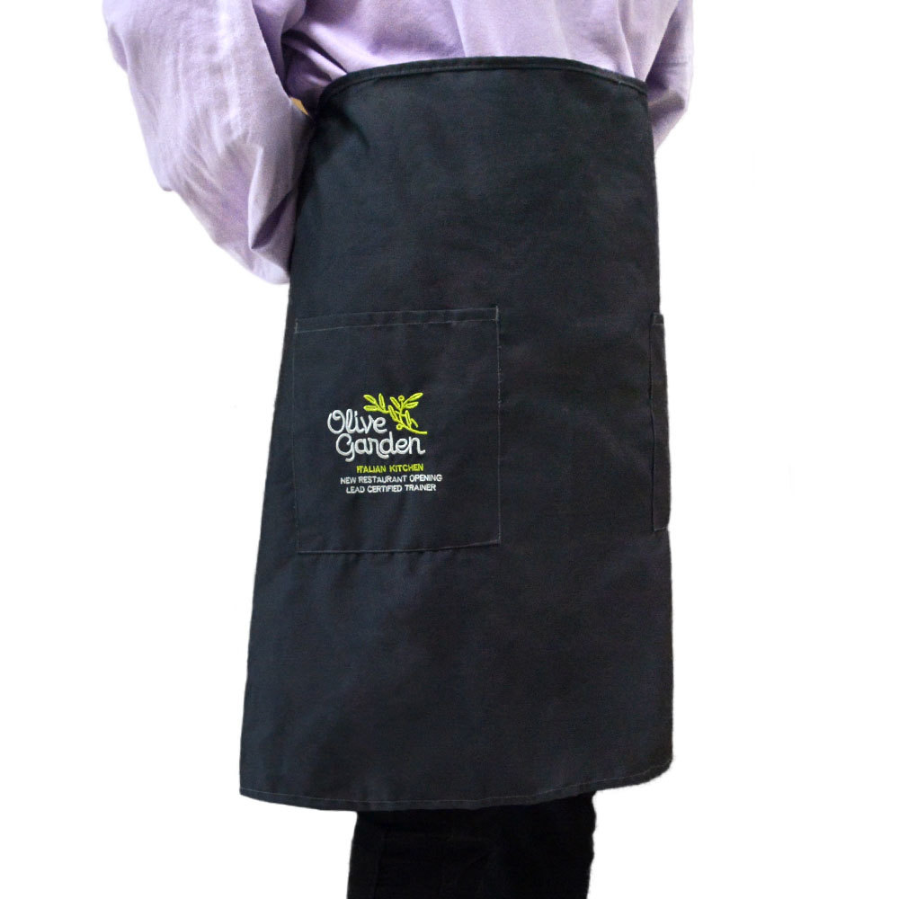 Two-sided Sublimation Polyester Cotton Water Proof Chef Half Body Apron Two-sided Sublimation Polyester Cotton Water Proof Chef Half Body Apron