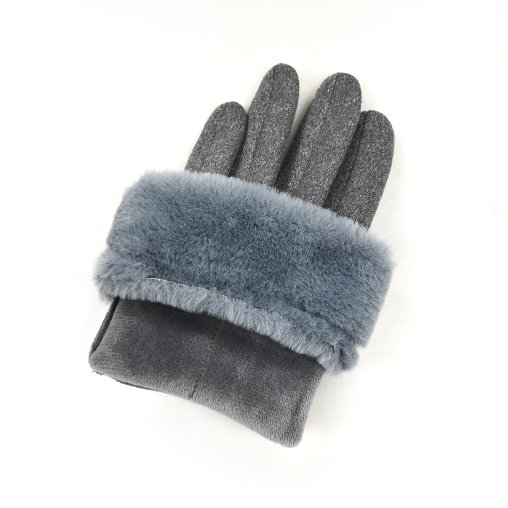 Touch Screen Fashion Gloves Outdoor Winter Warm Suede Gloves Touch Screen Fashion Gloves Outdoor Winter Warm Suede Gloves