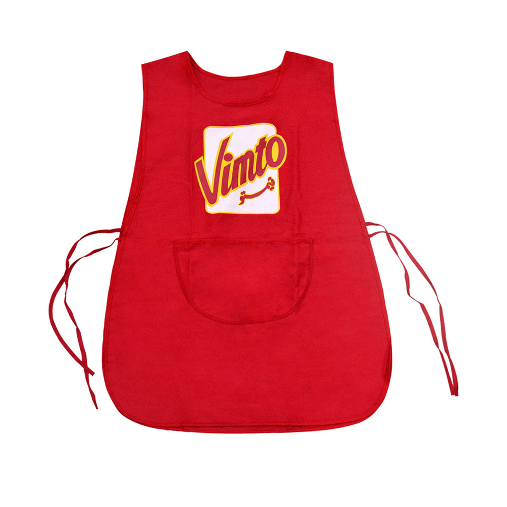 Custom Cobbler Apron Printed Logo Double Side Work smock aprons Custom Cobbler Apron Printed Logo Double Side Work smock aprons