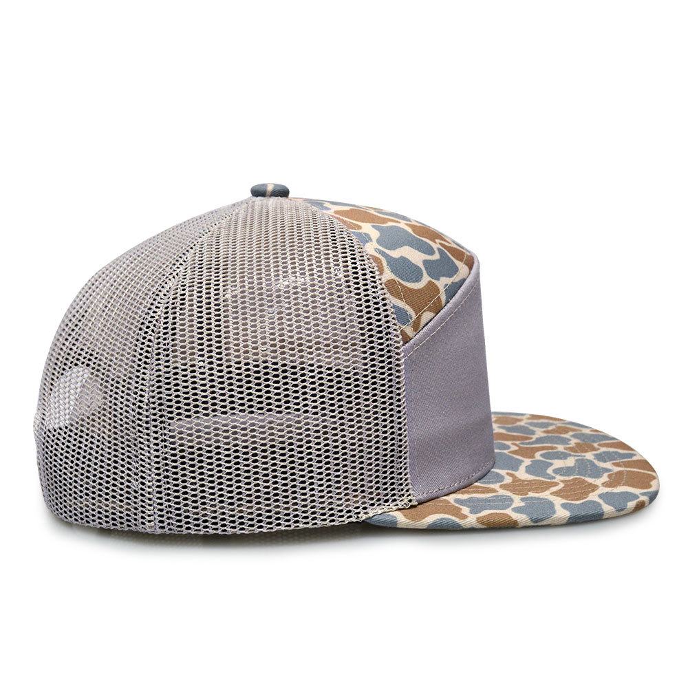 7panel mesh flat brim hat 7panel mesh flat brim hat