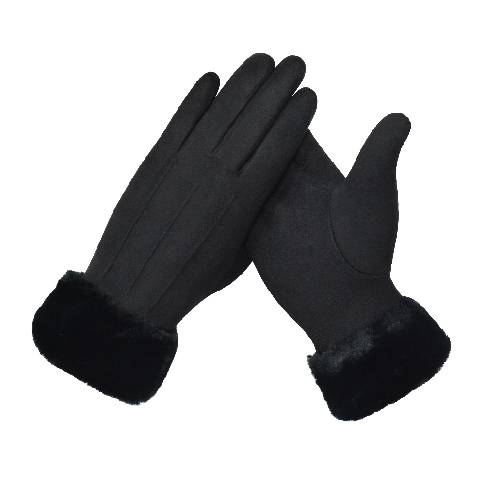 Fashion Suede Gloves for Winter Fashion Suede Gloves for Winter