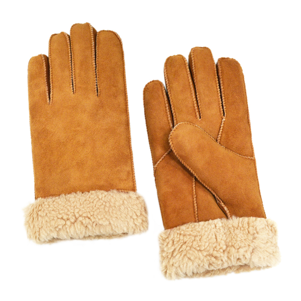 Winter Warm Gloves Genuine Sheepskin Leather Full Fingers Driving Gloves Winter Warm Gloves Genuine Sheepskin Leather Full Fingers Driving Gloves