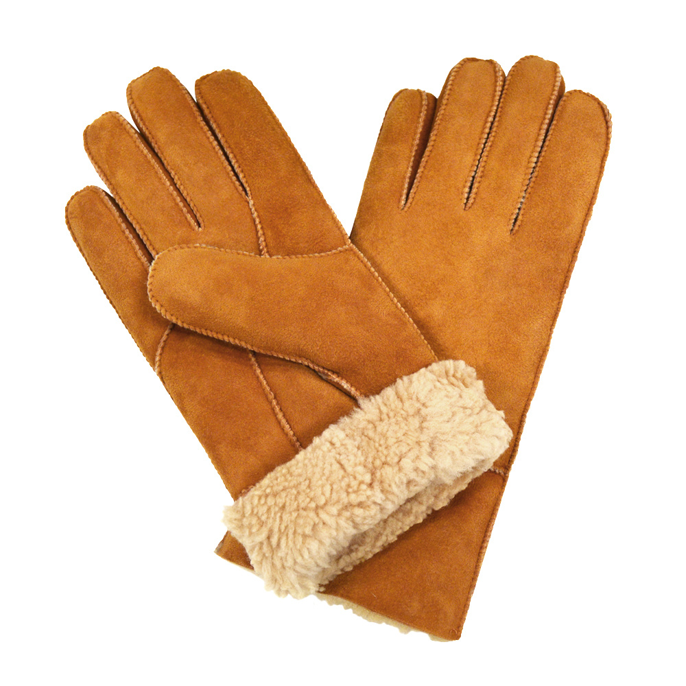 Winter Warm Gloves Genuine Sheepskin Leather Full Fingers Driving Gloves Winter Warm Gloves Genuine Sheepskin Leather Full Fingers Driving Gloves