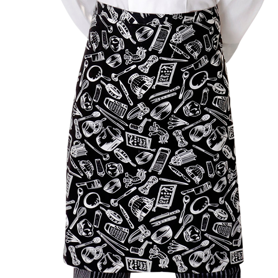 Knee-length waist apron Knee-length waist apron