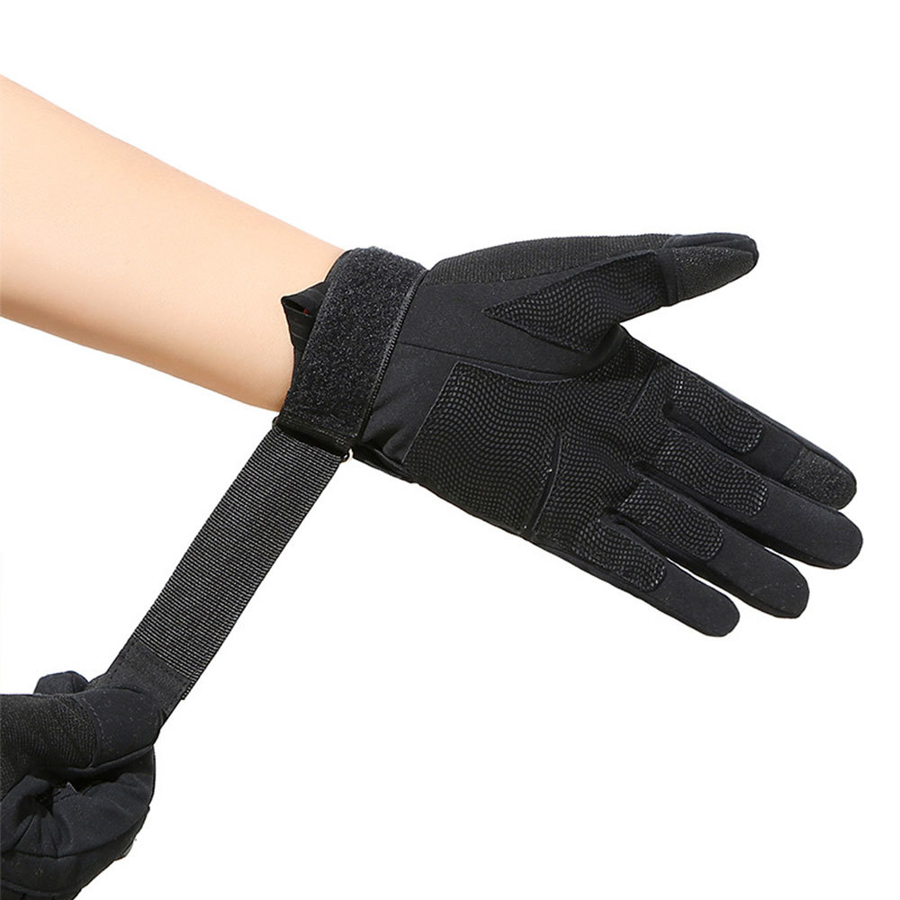Custom Touch Screen Tactical Full Finger Gloves