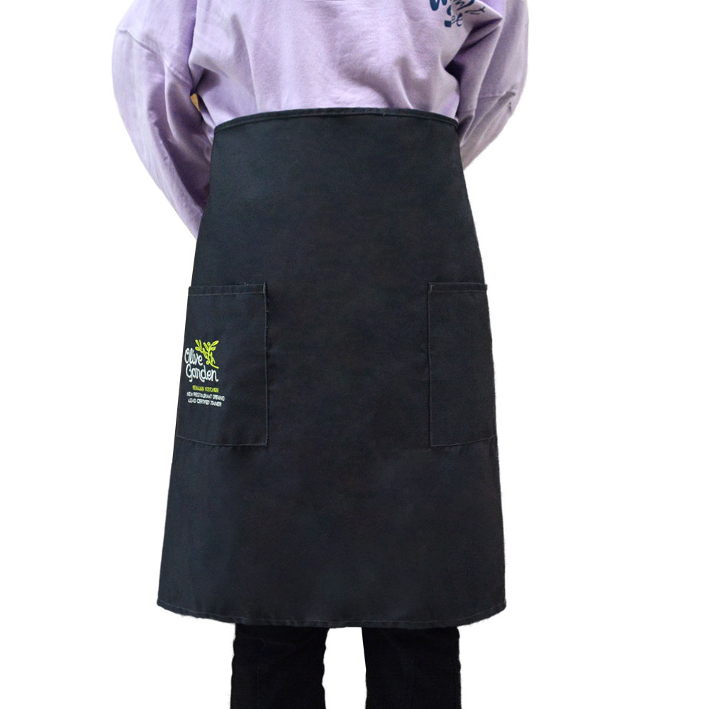 Two-sided Sublimation Polyester Cotton Water Proof Chef Half Body Apron Two-sided Sublimation Polyester Cotton Water Proof Chef Half Body Apron