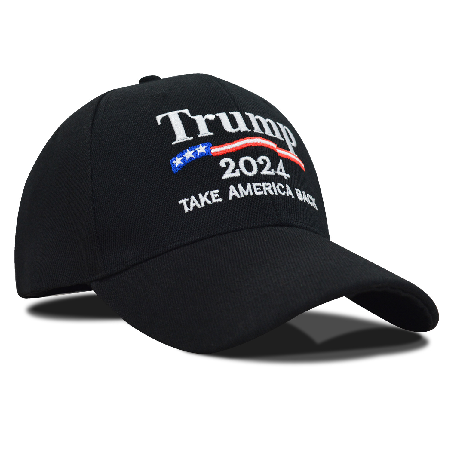 Trump take America Back flag flying embroidered baseball cap