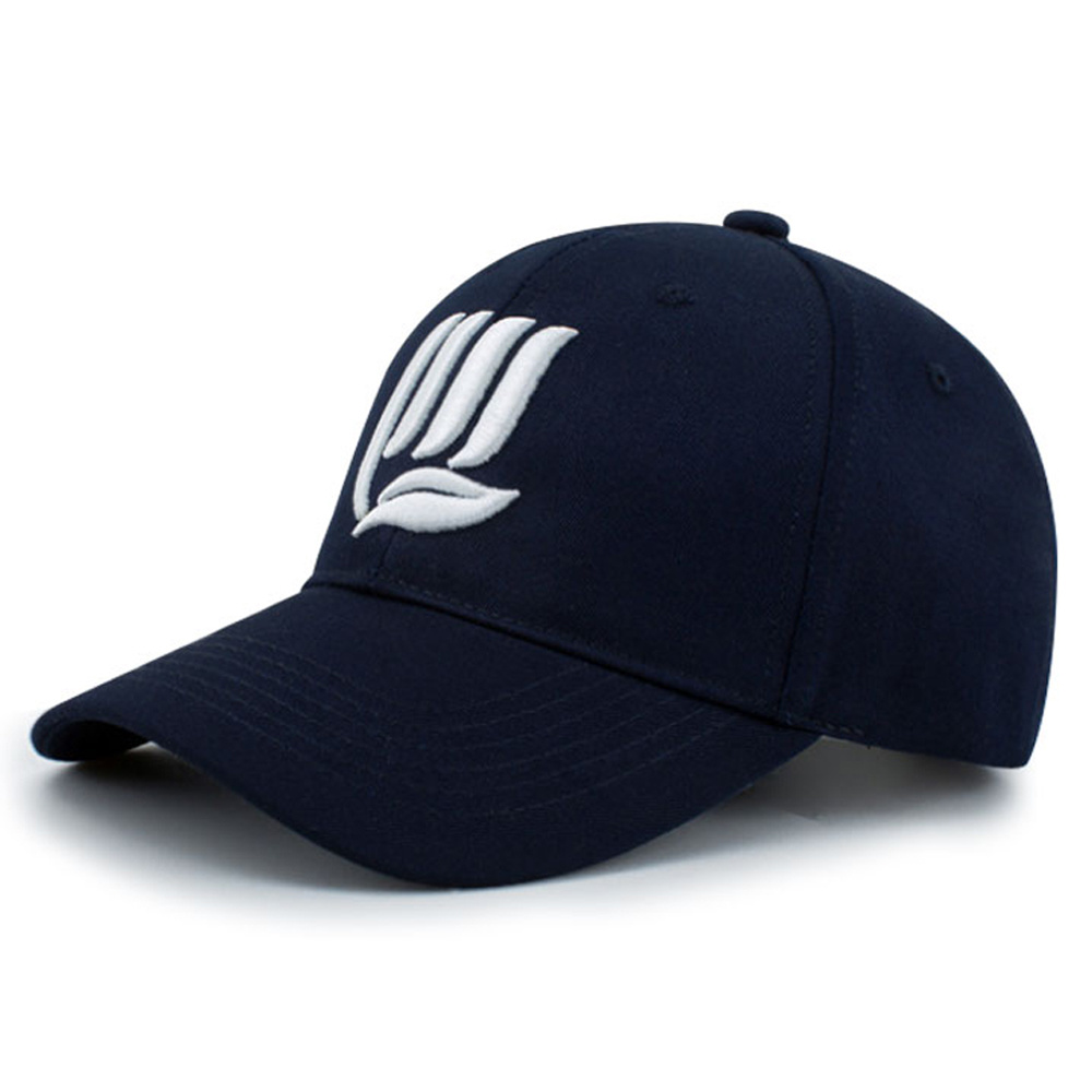 Cotton 3D embroidered baseball cap with an adjustable hardtop hat Cotton 3D embroidered baseball cap with an adjustable hardtop hat