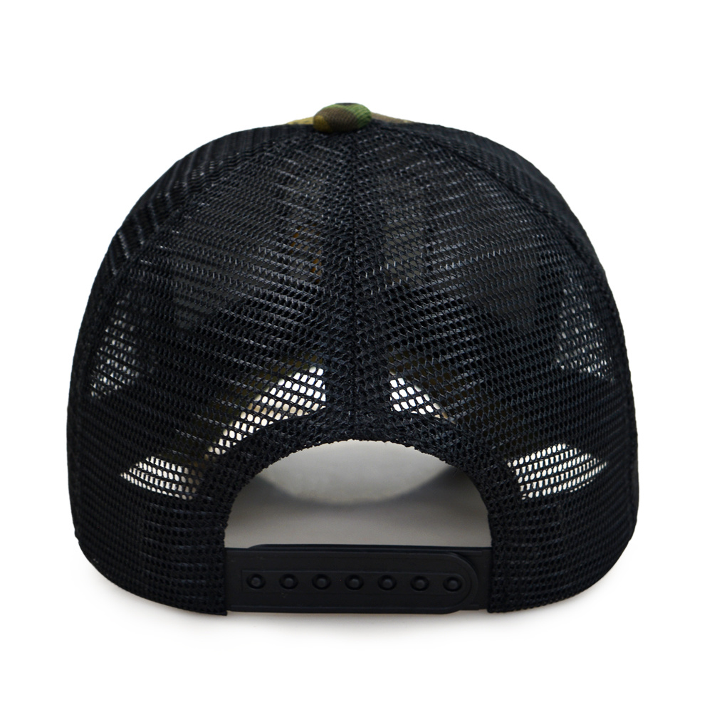 High quality animal embroidered 5 Panels Mesh Trucker Hat High quality animal embroidered 5 Panels Mesh Trucker Hat