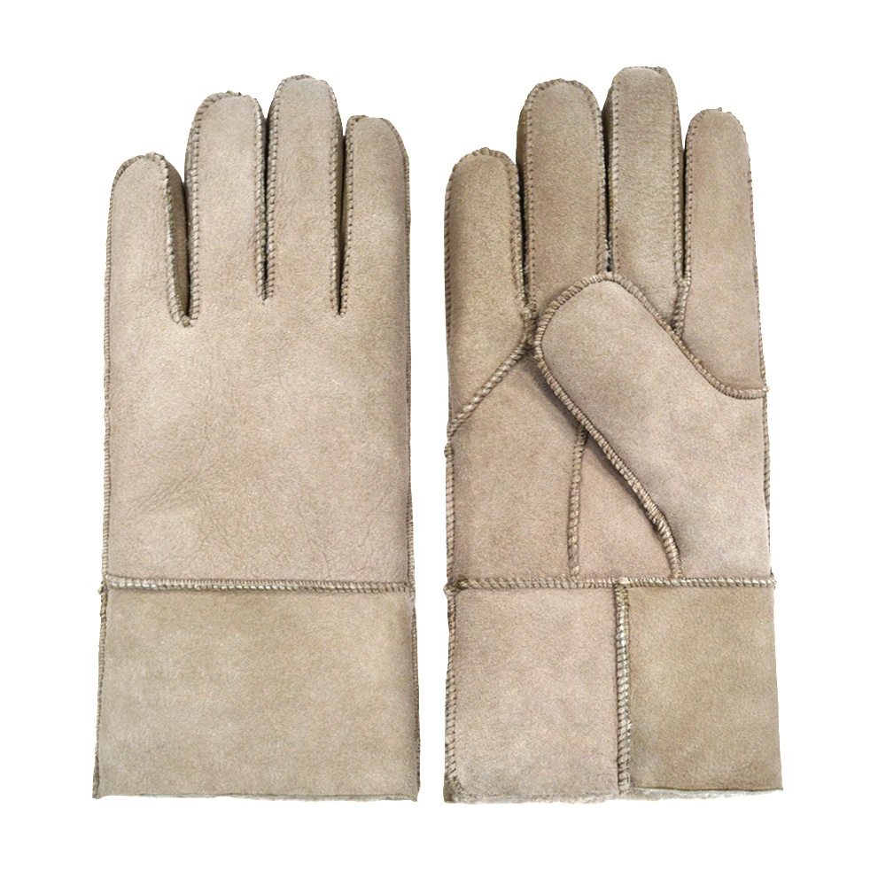Winter Warm Gloves Genuine Sheepskin Leather Full Fingers Driving Gloves Winter Warm Gloves Genuine Sheepskin Leather Full Fingers Driving Gloves