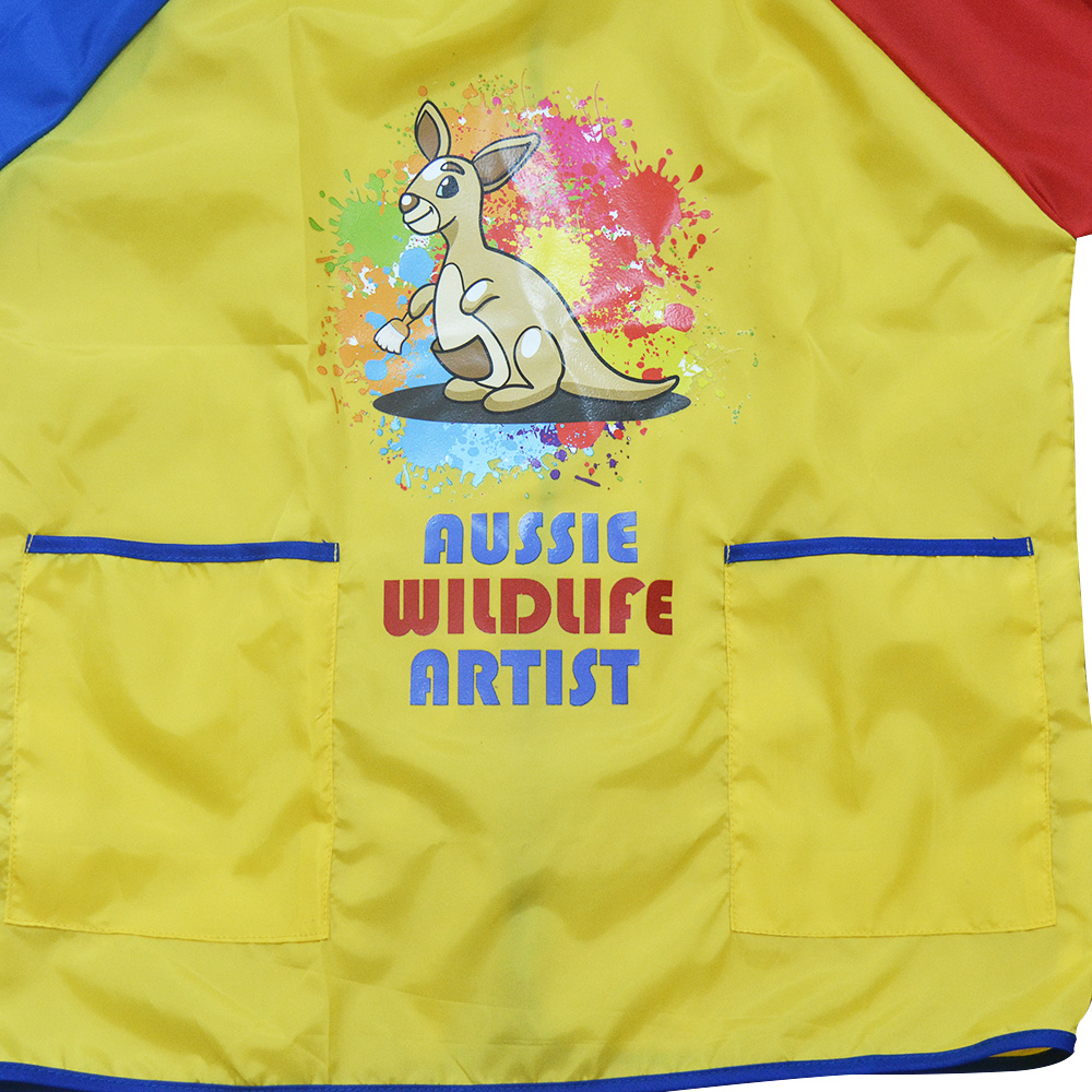 Children Feeding Smock Custom Logo Kid Aprons Children Feeding Smock Custom Logo Kid Aprons