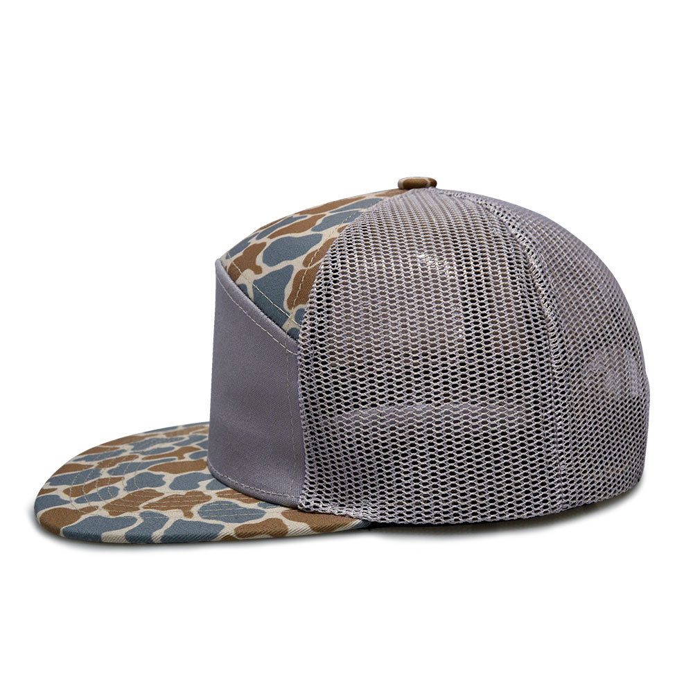 7panel mesh flat brim hat 7panel mesh flat brim hat