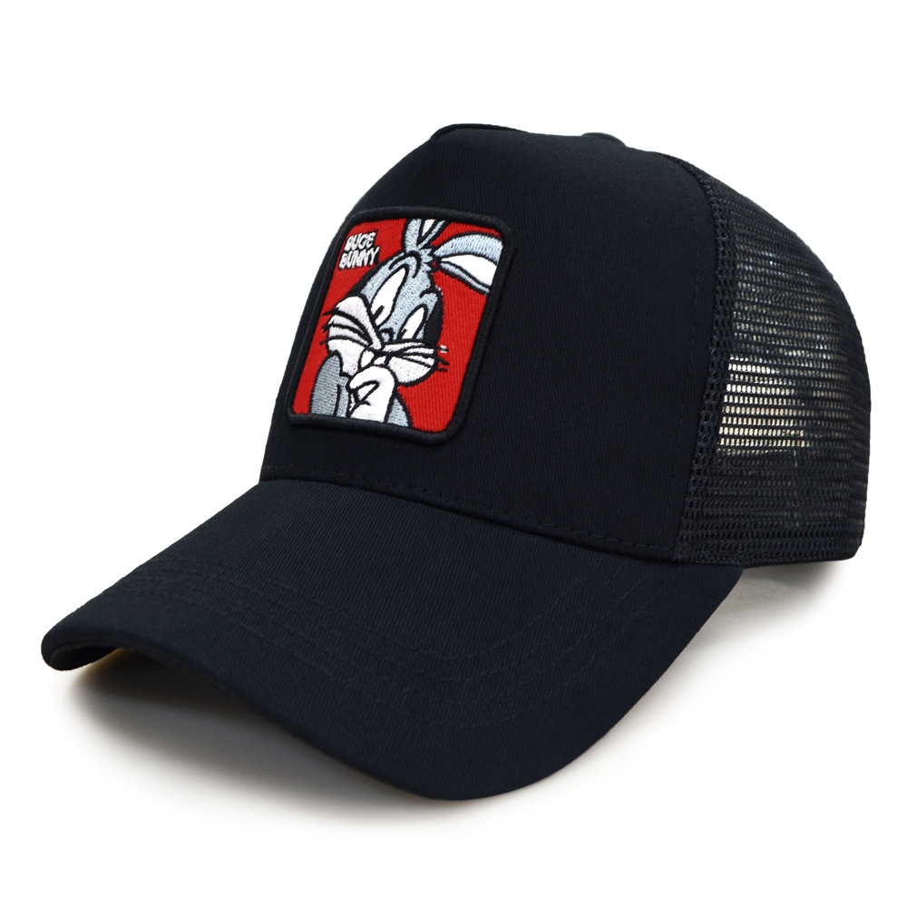 High quality animal embroidered 5 Panels Mesh Trucker Hat High quality animal embroidered 5 Panels Mesh Trucker Hat