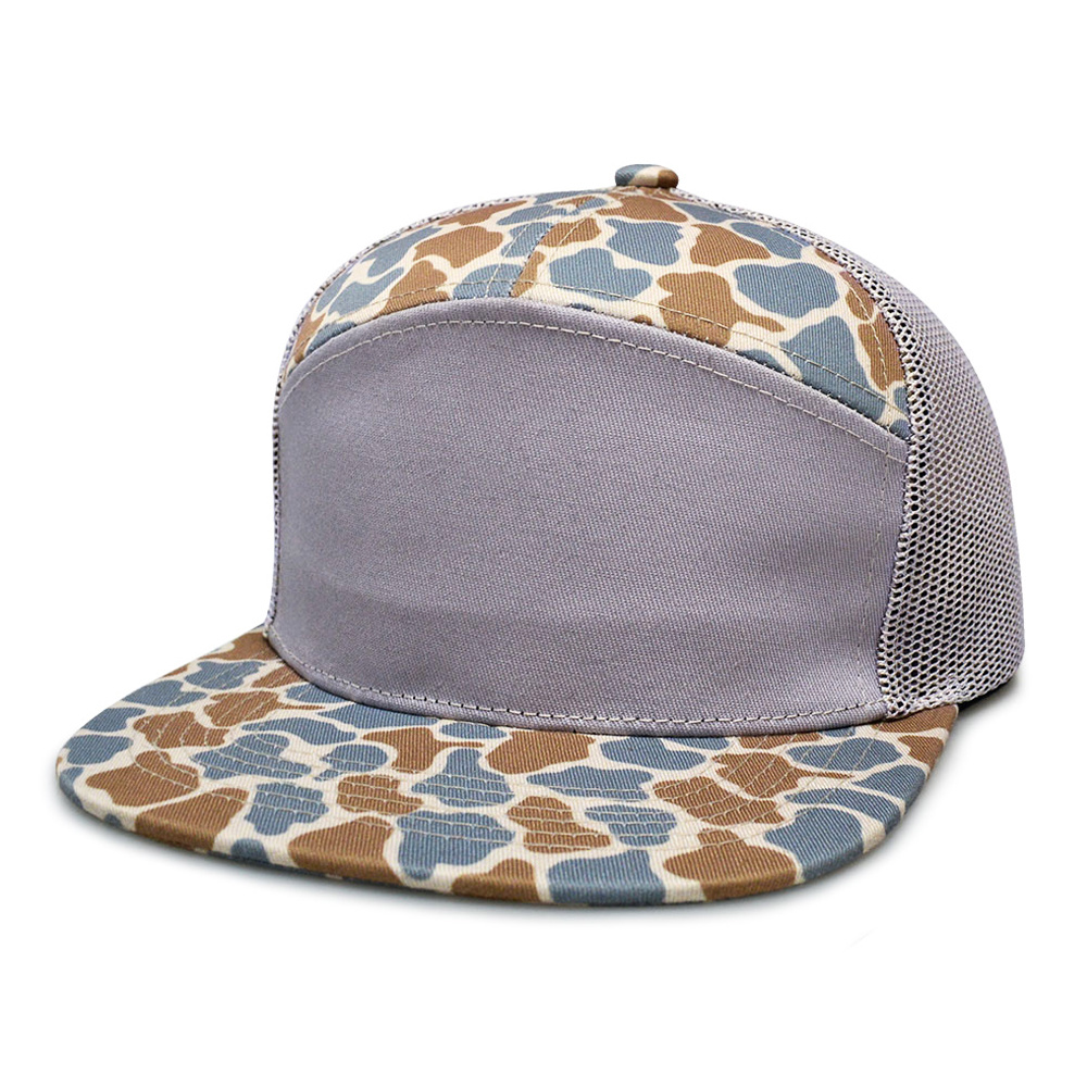 7panel mesh flat brim hat 7panel mesh flat brim hat