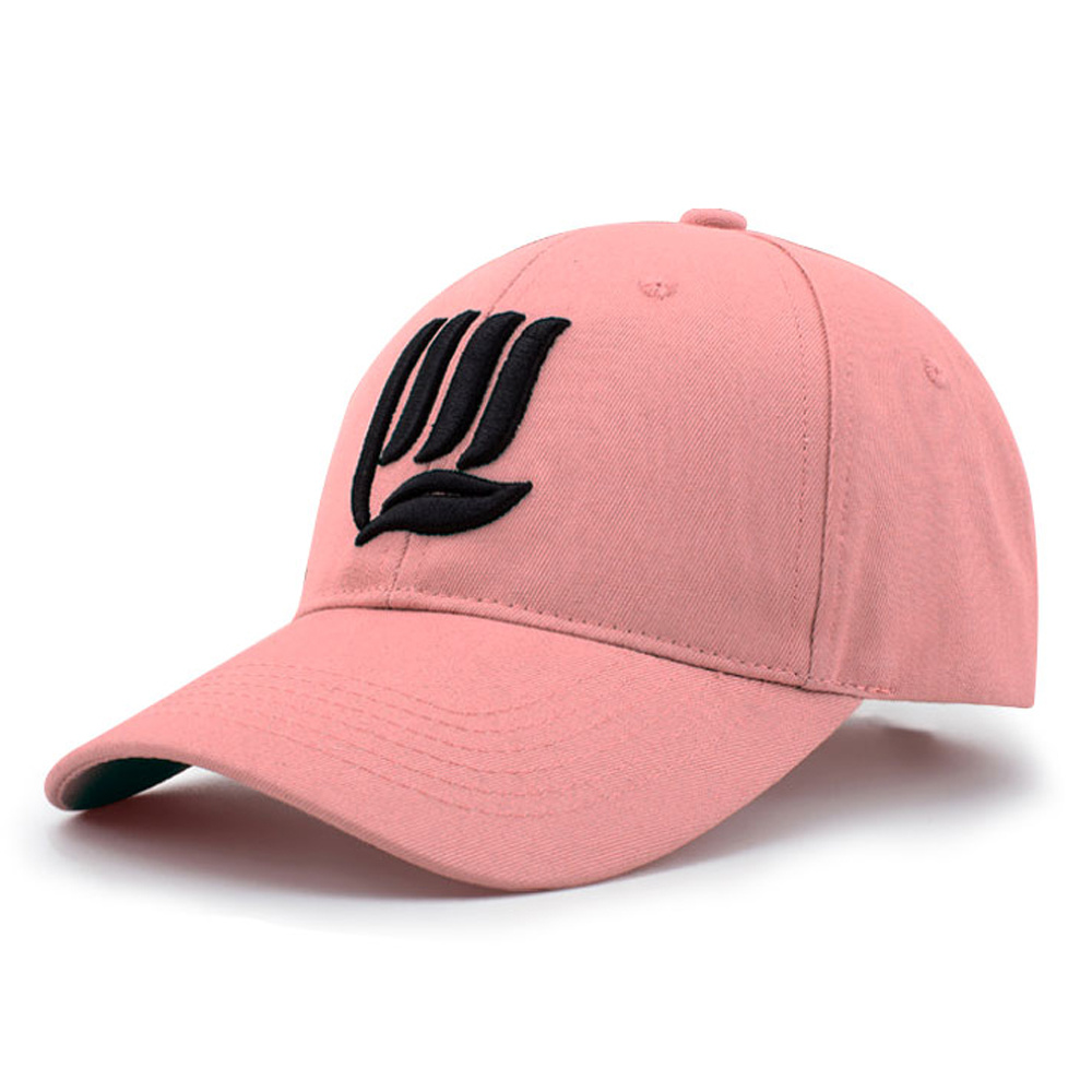Cotton 3D embroidered baseball cap with an adjustable hardtop hat Cotton 3D embroidered baseball cap with an adjustable hardtop hat