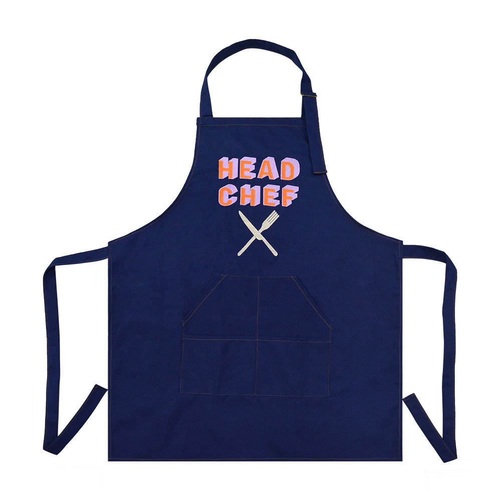 Cooking Apron in Denim Material for Unisex Cooking Apron in Denim Material for Unisex