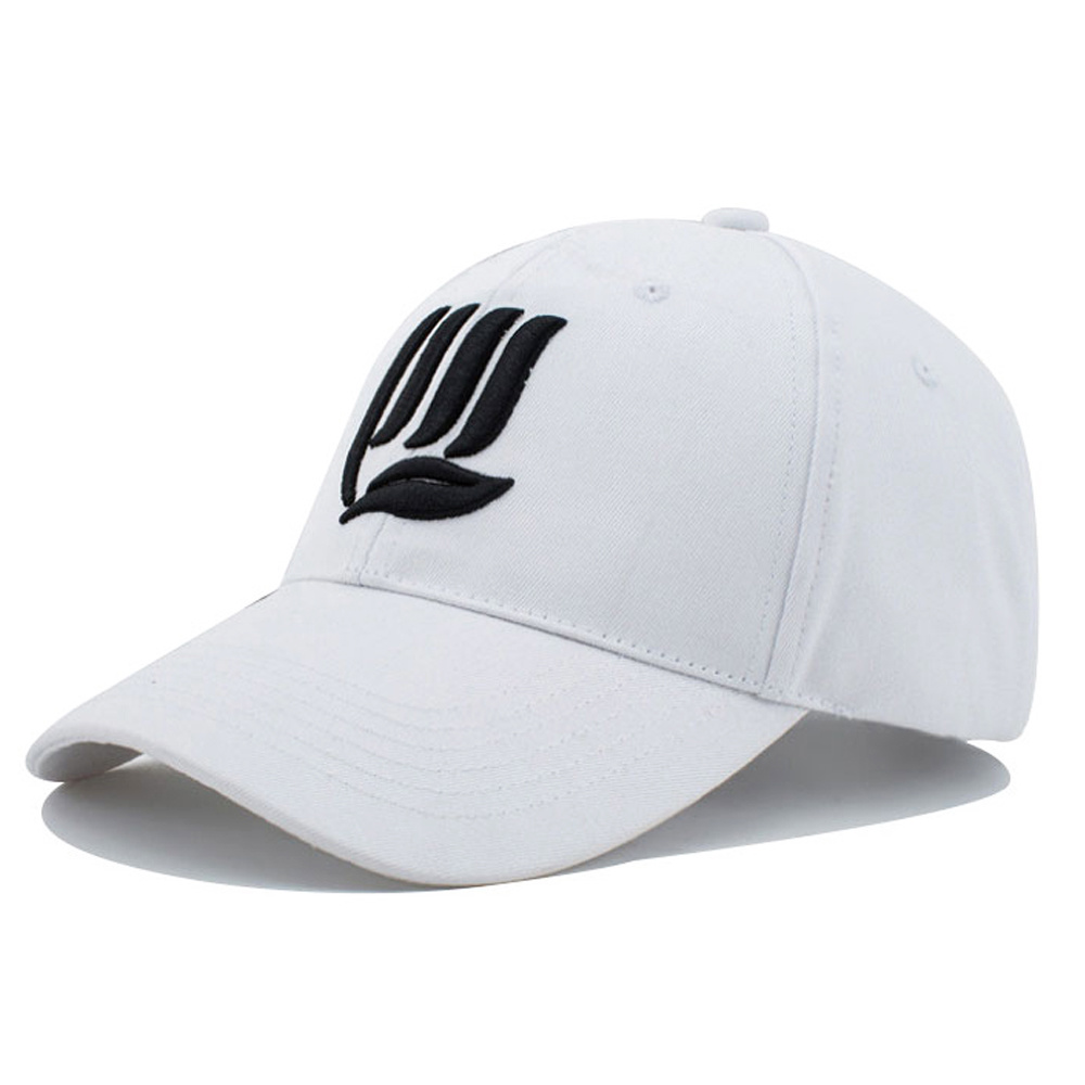 Cotton 3D embroidered baseball cap with an adjustable hardtop hat Cotton 3D embroidered baseball cap with an adjustable hardtop hat