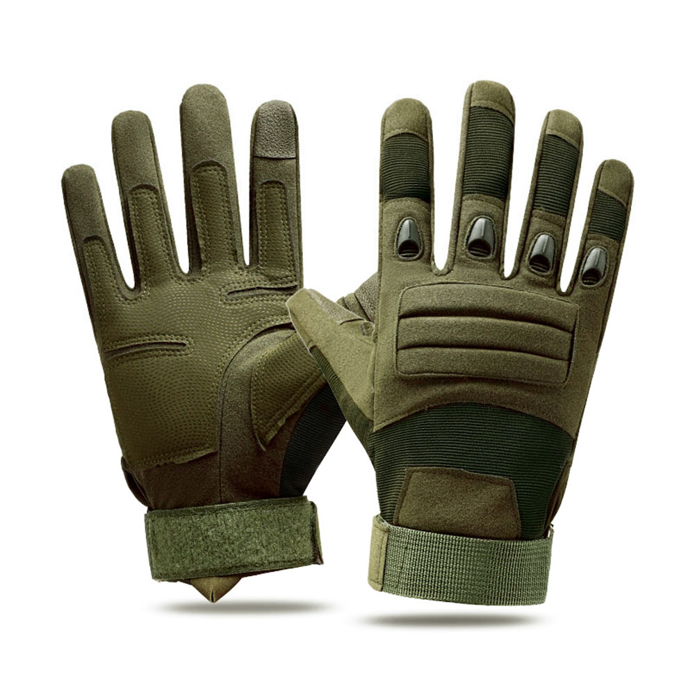 Custom Touch Screen Tactical Full Finger Gloves