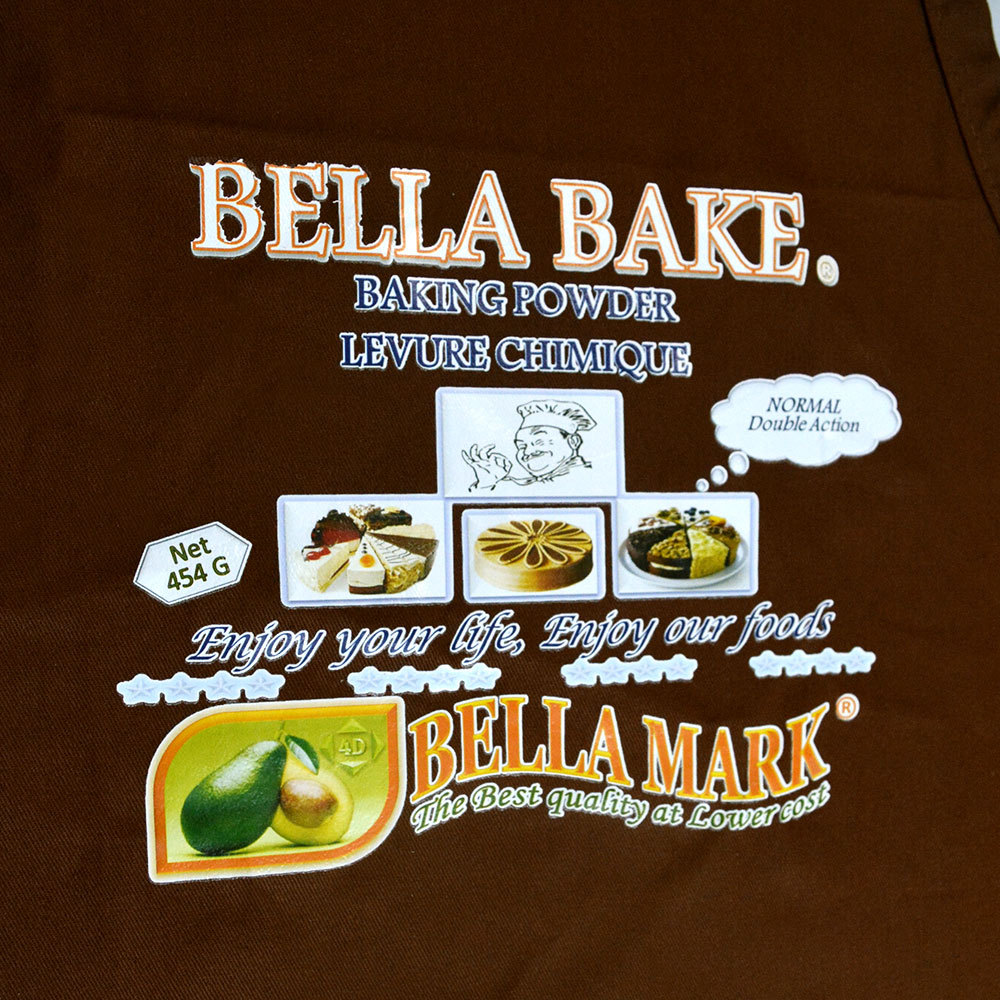With Custom Printed logo 100% Cotton Baking Apron Suit
