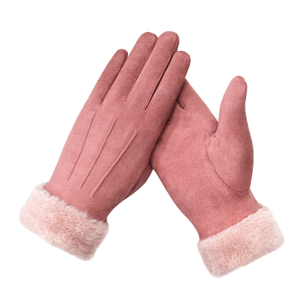 Fashion Suede Gloves for Winter Fashion Suede Gloves for Winter