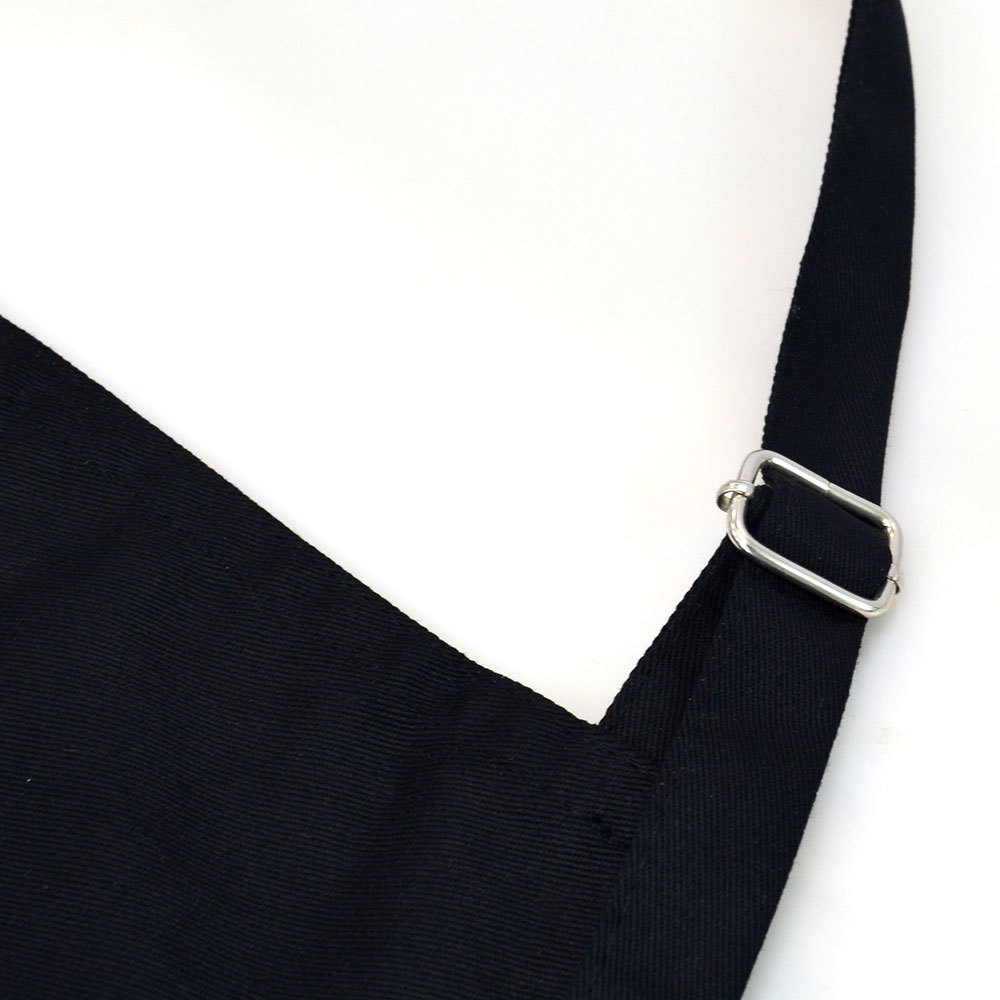 Cotton kitchen cooking long apron with pocket embroidery logo aprons Cotton kitchen cooking long apron with pocket embroidery logo aprons