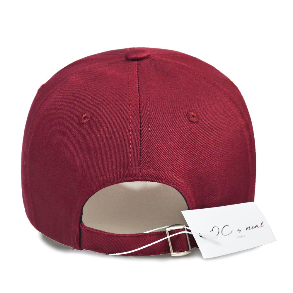 Embroidered logo baseball cap