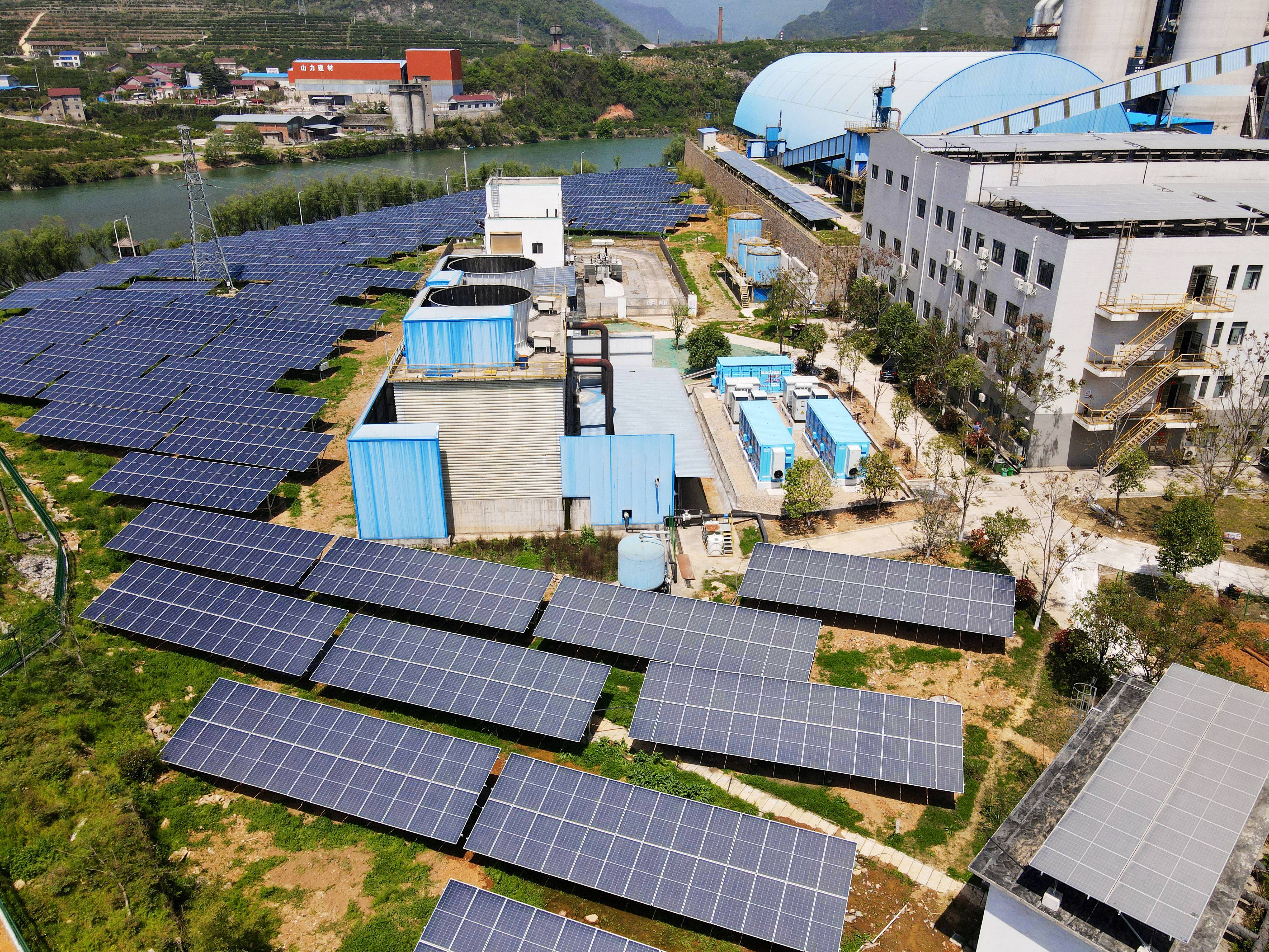 PV panels and battery storage