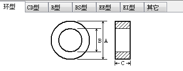 软磁环形样品