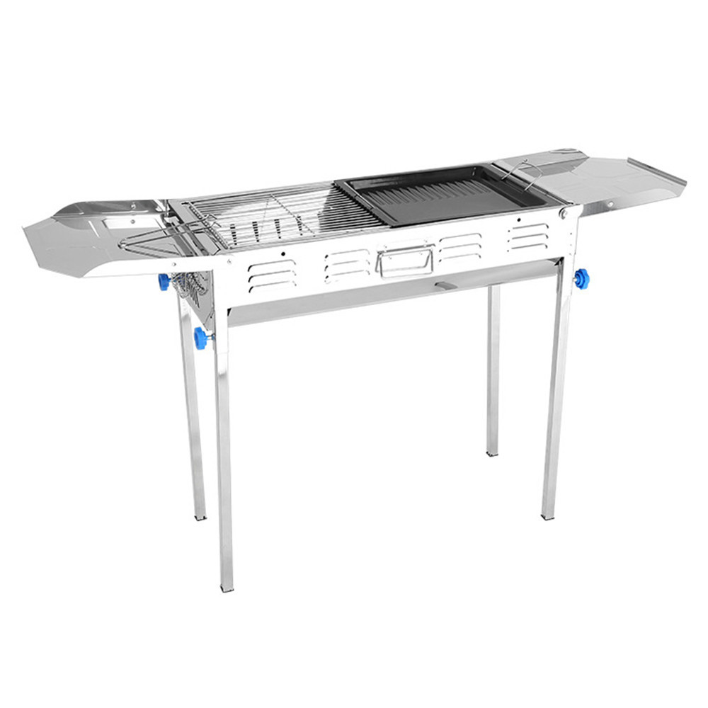 Large Size Double Wing Stainless Steel Grill