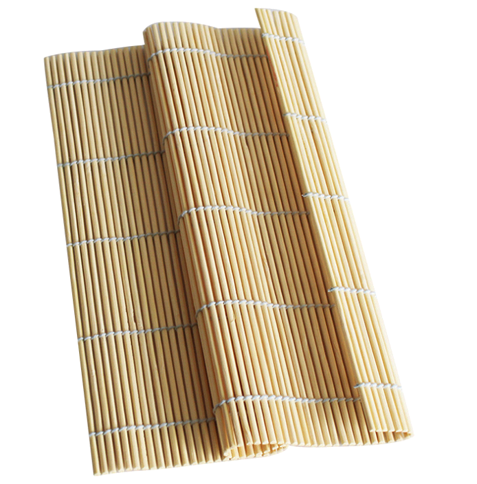 Machine-made Yellow Bamboo Sushi Mat