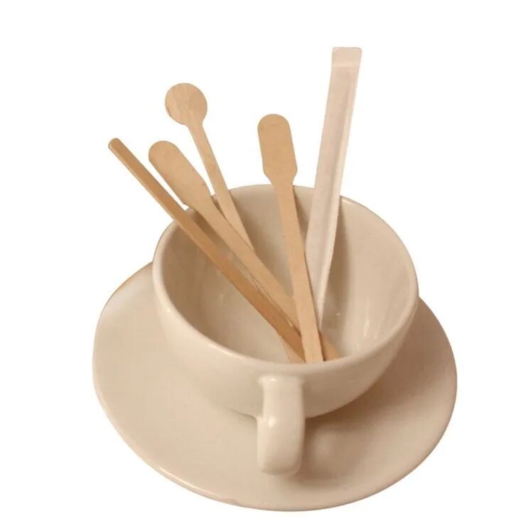 Wooden Shaped Coffee Sticks