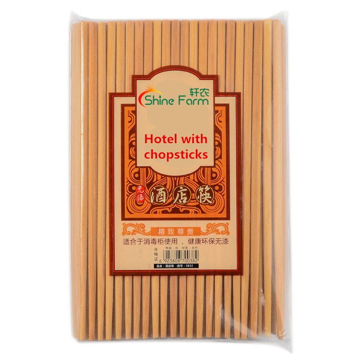 Bamboo chopsticks for hotels
