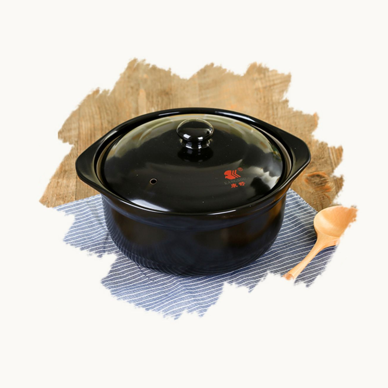 KANGSHU Porcelain Pot